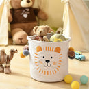 INough Toy Storage Baskets Cute Laundry Basket with Handles Dog Toy Storage Basket Durable Large Cotton Rope Storage Bins Home Organizer Solution for Office, Bedroom, Closet, Toys & Laundry (Lion) by TinyTreasures Baby Boutique