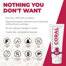 Coral Nano Silver Bubble Berry Kids Toothpaste, Natural Fluoride Free Teeth Whitening Toothpaste, Coral Calcium Nano Silver Infused SLS Free - 4 Ounces (2 Pack) by CozyNest Decor