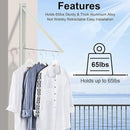 Retractable Clothes Drying Rack,Space Saver Wall Mounted Folding Hanger for Laundry Room, Closet Storage Organization, Easy Installation Aluminium Dryer 1pcs by CozyNest Decor