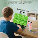 Microscope for Kids with 12 Slides, 100X-1000X 1080P Digital Handheld Kids Microscope, Mini Portable Pocket Miniscope Science Toys Gifts for 3+ 4 5 6 7 8 9 10 11 12 Year Old Boys Girls, Pink by TinyTreasures Baby Boutique