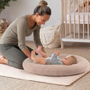 Baby Lounger for Newborn: Portable & Lightweight Pillow for Tummy Time Playtime & Diaper Changes - Skin-Friendly & Breathable for 0-12 Month Supervised Use by TinyTreasures Baby Boutique