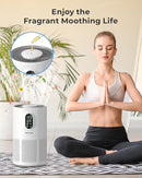 Air Purifiers for Home Large Room up to 1650 ft², WESTHEY H13 True HEPA Air Purifier for Bedroom with Night Light, Air Quality Monitor, Fragrance Sponge, Air Cleaner for Wildfire Smoke Dander Dust by TinyTreasures Baby Boutique