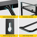 Wall Mount Power Tool Organizer, 4 Layer 12 Drill Hangers Storage Rack, Tool Organizers and Storage for Garage, Workshop, Pegboard, Shed - 50 inch by GreenHaven Gardens