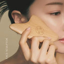 Face Sculptor - Beech Wood Massage Tool, Portable & Lightweight Scraping Tools, Wood Gua Sha, Relieve Tensed Muscle, Lymphatic Massage to Help Face & Body Circulation by CozyNest Decor