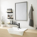 JOOM 2 PCS Small Floating Shelf, 12'' Metal Wall Shelf, Black, Bathroom, Durable, Waterproof, 5.0lbs Weight Capacity by CozyNest Decor