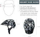Kids Bike Helmet, SIFVO Kids Helmet 8+ Boys and Girls Bike Helmet with Cool Visor, Bike Helmets for Kids, Youth Bike Helmet Kids Mountain Bike Helmet Lightweight and Sturdy【55-58cm】 by TinyTreasures Baby Boutique