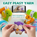 Utook Crochet Kit for Beginners，6 Cute Animals Crochet Kits with Yarn, Crochet Hooks & Accessories | Beginner-Friendly Video Tutorials | Great for Adults & Kids Learning to Crochet by TinyTreasures Baby Boutique
