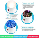 MOKOQI Star Night Light Projector for Kids with Timer - Glow in The Dark Stars and Moon, Best Gift for 1-14 Years Old by TinyTreasures Baby Boutique