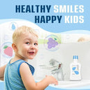 Mouthwash for Kids P113+ Peptide Anti Cavity Mouth Rinse Alcohol Free for Teeth and Gums Safe Oral Hygiene for Newborn to Toddler 11.08 fl oz (11.08 Fl oz, Strawberry) by CozyNest Decor