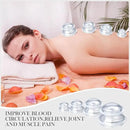 16 Pcs Silicone Cupping Therapy Set Anti Cellulite Cup Vacuum Suction Massage Cup Silicone Cupping Therapy Set for Cellulite Reduction Myofascial Release Massage Therapist Home Use (Clear) by CozyNest Decor
