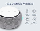 SNOOZ Smart White Noise Sound Machine - Real Fan Inside for Non-Looping White Noise, Sleep Aid for Adults, Travel, Sleeping, Bedroom, Portable, Baby Registry Essential - Cloud by TinyTreasures Baby Boutique
