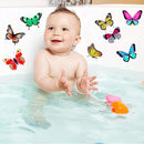 Window Clings Stickers for Kids Window Gel Clings Decals Thick Gel Clings Toddlers and Adults Classroom Home Nursery Airplane Birthday Party Supplies (Butterfly)