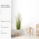 Artificial Plant, 47in Tall Pampas Grass, Faux House Plants in Pot, Indoor Decorative Flowers &Greenery for Home and Office, Ideal Housewarming Gift by CozyNest Decor