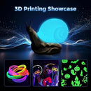 FLASHFORGE Rapid PLA Filament 1.75mm Luminous Green, 500mm/s High Speed Printing, Glow in The Dark 3D Printer Filament 1kg Spool, Dimensional Accuracy +/- 0.02mm, Brilliant, Long-Lasting Glow by TinyTreasures Baby Boutique