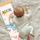 Personalized Name Height Chart for Kids, Rainbow Height Measurement for Wall, Child Height Measure Wall Chart Bedroom Nursery Wall Decoration, Playroom Essentials, Children's Day Gifts by TinyTreasures Baby Boutique