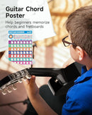 Moukey 30" Acoustic Guitar for Beginners Kids Youth 1/4 Size Dreadnought Guitarra Acustica Kit with Chord Poster, Gig Bag, Tuner, Picks, Nylon Strings, Capo, Strap - Black by TinyTreasures Baby Boutique