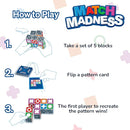 FoxMind Match Madness Board Game, Visual Recognition Matching Board Game, Family Puzzle Game to Develop Kids Problem Solving Skills by TinyTreasures Baby Boutique