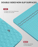 HAPBEAR Extra Large Yoga Mat - 72"x48"/78"x54", 1/4" & 1/3" Thick, Non-Slip, Durable, Eco-Friendly, Wide Exercise Mat for Home Workouts, Yoga, Pilates, Stretching, Meditation (Barefoot Exercise) by TinyTreasures Baby Boutique