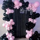 130pcs Black Balloons Different Sizes 18" 12" 10" 5" Party Latex Balloons for Birthday Graduation Baby Shower Anniversary New Year Holiday Party Decorations by CozyNest Decor