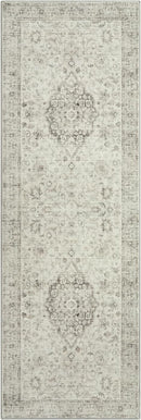 LIVEBOX Washable 2x6 Runner Rug for Bathroom, Non Slip Kitchen Mats for Floor Entryway, Boho Indoor Front Door Mat Low-Pile Runners for Hallways, Farmhouse Rugs for Bath Laundry, Taupe by TinyTreasures Baby Boutique