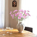 IPOPU Light Purple Cosmos Artificial Flowres 5PCS Fake Wildflowers 24.5" Lilac Flowers Artificial Daisies Silk Flowers with Stems for Baby Shower Centerpieces Home Table Decor (Light Purple) by CozyNest Decor