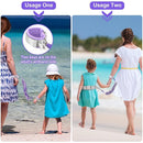 Accmor Toddler Leash with Reflective Baby Anti Lost Wrist Link, 2 in 1 Kids Walking Harnesses Belt Leashes with Key Lock for Girls Age 1-4, Keep Child Close Rope Tether for Outdoor Travel Purple by TinyTreasures Baby Boutique