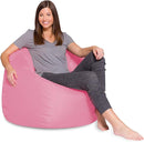 Posh Beanbags Bean Bag Chair, X-Large-48in, Solid Pink by TinyTreasures Baby Boutique