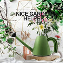 WhaleLife Indoor Watering Can for House Bonsai Plants (2.0L, Green) by GreenHaven Gardens