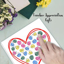 SHLINCO Teacher'S Day Gift For Female Teachers, Graduation Souvenirs, Student Fingerprint Creative Ornaments, Suitable For Desktop Decoration by TinyTreasures Baby Boutique