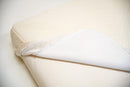 Naturepedic Organic Crib Mattress Cover - Skin Friendly, Breathable & Absorbent Crib Mattress Protector - Removable Mattress Pad for Baby and Toddler Bed - Fitted Ivory by TinyTreasures Baby Boutique