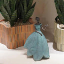 Guichifun Fairy Statue Collection Home Decoration - Leaf Angel Girls with Dragonfly Resin Home Decor for Outside or Inside Rustic Garden Outdoor Yard Decorations Figurines Gift 7.4 x 5.25 x 12 Inch by CozyNest Decor