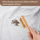 3 Pcs Wood Laundry Stain Brush Stain Remover Brushes with Boar Bristle Small Stain Brush for Clothes for Scrubbing Stains from Furniture Fabric Leather(3 Pcs C) by CozyNest Decor