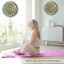 Wind Spinner Lucky Star Mandala Wind Spinners for Garden Yard Hanging Wind Sculptures Create Zen Atmosphere. Kinetic Metal Art Decoration Indoor/Outdoor Decor Mandala Gift for Mom Wife Woman by GreenHaven Gardens