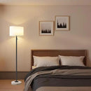 Floor Lamp for Bedroom,Modern Floor Lamp for Living Room,Standing Lamp with Marble Base,Tall Standing Lamp for Bedroom,Reading,Office & Kids' Room,LED Bulb Included(Black) by CozyNest Decor