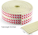 Baby Proofing Edge Corner Protector,16.4 ft Edge Guards Padding with 3M Adhesive, Extra-Wide Soft Rubber Foam Padding, Furniture,Sharp Edge Safety Corner Edge Bumper Guard- Cream by TinyTreasures Baby Boutique