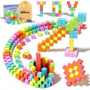 Magnetic Blocks, Magnet Building Cubes for Toddlers Ages 3-5, STEM Educational Sensory Autism Montessori Preschool Toys, Gifts for Kids Ages 4-8 Year Old Boys and Girls by TinyTreasures Baby Boutique