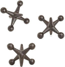 Sungmor Cast Iron Decorative Jack Statue, Home Office Accent Figurine, Antique Brown Jack Sculpture for Bookcase or Table Decoration, Creative Bookends, Paperweight, Door Stop by CozyNest Decor