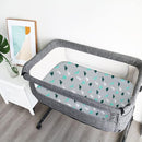 Bassinet Sheet 4 Pack for Baby Boys or Girls, Bassinet Sheets Ultra Soft Universal Fit for Most Rectangle, Oval, Hourglass Bassinet Mattress, Bassinet Sheets, Grey by TinyTreasures Baby Boutique
