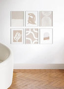 HAUS AND HUES Standalone White Oak Frames Set of 9-16x20 by CozyNest Decor