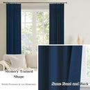 Extra Width Patio Sliding Door Curtains 84 Inch Long 2 Panels, 100 x 84 Vertical Blinds for Dining Room with Pinch Pleat Room Divider Curtain Drapes for French Door(100 Wide x 84 inch Long) by TinyTreasures Baby Boutique