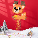 Wernnsai Reindeer Piata for Christmas - Large & Cute 16.5'' Brown Decorative Piata by TinyTreasures Baby Boutique