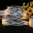 MULTI-SPARKING White Christmas LED Lights - 35 Count Warm White Christmas String Lights for Small Tree, Crafts, Holiday, Indoor/Outdoor Decorations, 11 Feet White Wire, UL Certified, Connectable by GreenHaven Gardens