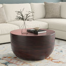 Johnsen - Handcrafted Metal Coffee Table by Unique Piece Furniture