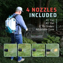 Tornado 4-Gallon Battery Powered Backpack Sprayer (2025 Model) – Lawn & Garden Sprayer, Compatible with FlowZone, DeWalt, Milwaukee, Makita & Bosch Batteries TOOL ONLY (Battery Not Included) by GreenHaven Gardens