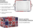 Flag Rectangular Storage Basket Organizer Bin Shelf Baskets For Clothes For Home Office Dorm by GreenHaven Gardens