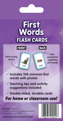 Teacher Created Resources First Words Flash Cards (EP62069), Medium by TinyTreasures Baby Boutique