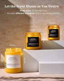 M&SENSE Mango Pineapple Scented Candle, 19.4oz Non Toxic Natural Soy Wax 110 Hours Long Lasting Burn Fruit Scent Summer Gifts for Housewarming, 2 Wick Aromatherapy Candle for Women Men Family Friends by CozyNest Decor