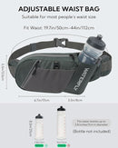 WATERFLY Fanny Pack Waist Bag: Hiking Water Bottle Holder with Strap Waist Pack for Women Men Hydration Hip Packs for Running Walking Traveling-Green by TinyTreasures Baby Boutique