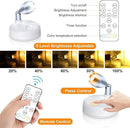 Battery Operated Spotlight Indoor with Remote Warm/Neutral/Cool White 3-Mode Mini Accent Display Light with Dimmer and Timer for Artwork, Picture, Action Figure by CozyNest Decor