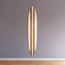 Personalized Surf Board Height Chart - Growth Chart for Wall Height Ruler Kid Growth Chart Height Tracker Wood Surfboard Child Height Chart for Kids Grow Chart Height Board-57"x10.5" by TinyTreasures Baby Boutique